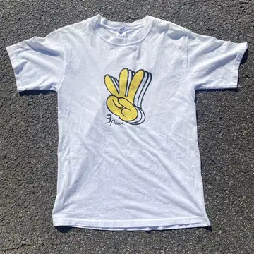 3Peace T셔츠 드라마 사람에게 상냥하게 화이트 블루하츠 smap