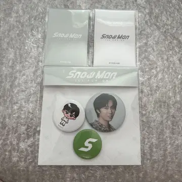 Snow Man 팝업 굿즈 세트