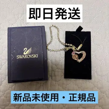 미사용 새상품 SWAROVSKI 하트 목걸이 여성용