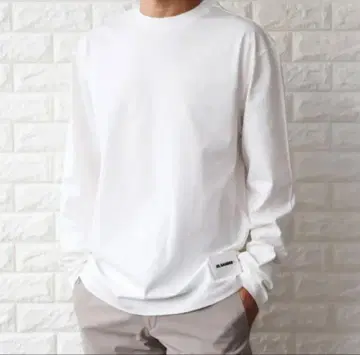 질 샌더 플러스 JIL SANDER + 롱T 긴팔 티셔츠