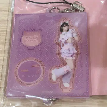 이코라브 =LOVE 미니 복권 사사키 마이카 고양이 아크릴 키링