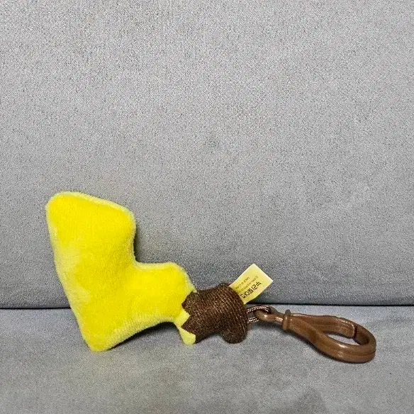 Pikachu tail key ring doll