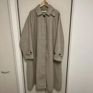 [ FREAKS STORE ] 멜톤라이크 울리 옷깃 보아 스텐카라 코트