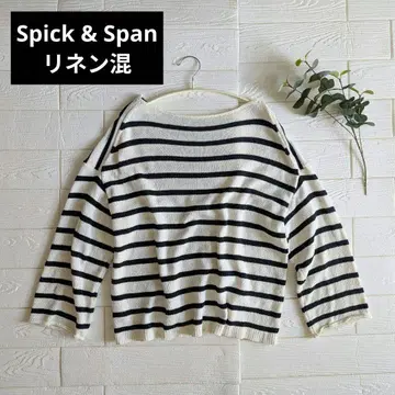 Spick & Span 테이프얀 루즈 풀오버