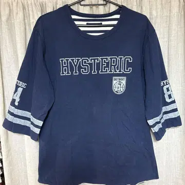 HYSTERICGLAMOUR 데빌걸 7부 소매 리버서블 T셔츠 새상품급