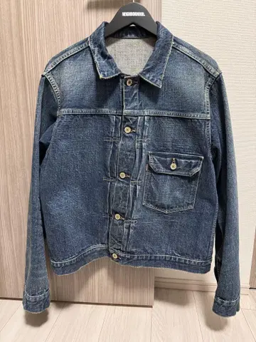 JELADO 데님 재킷 빈티지 마감