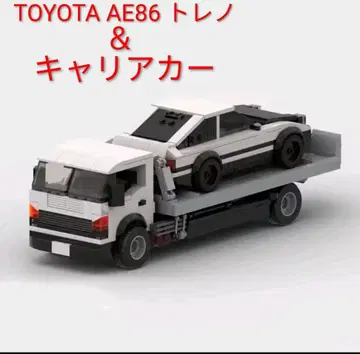 레고 호환품 도요타 AE86 스프린터 트레노 카 커리어 트럭