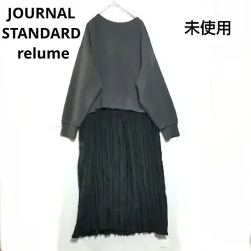 미사용 JOURNAL STANDARD relume 도킹 원피스