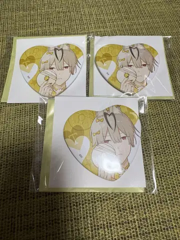 오토메이트 가을바람 마르쉐 Honey Vibes 캔뱃지 테오