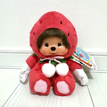 [ 후쿠오카 한정판 ] 새상품 몬치치 아마오 딸기 S 사이즈