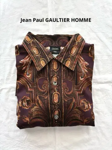 새상품급 Jean Paul GAULTIER HOMME 올 패턴 셔츠