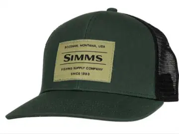 Simms 캡 시무스 캡 모자 ORIGINAL PATCH 새상품