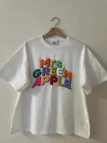 Mrs. GREEN APPLE summer T셔츠 화이트 M 사이즈