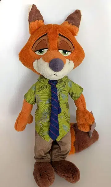 주토피아 닉 봉제 인형