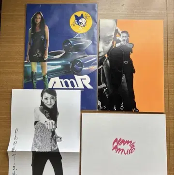 아무로 나미에 콘서트 투어 팜플렛