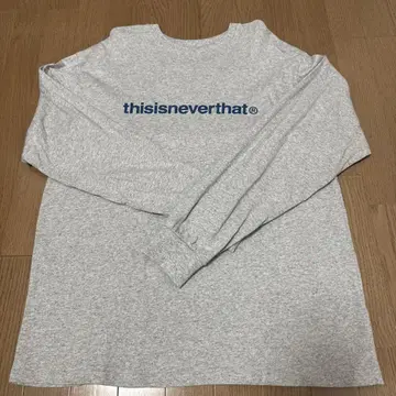 thisisneverthat 롱 T 그레이