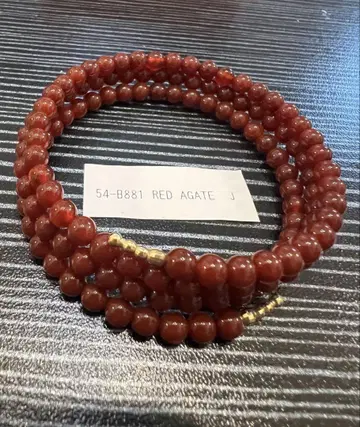 여성용 팔찌 RED AGATE