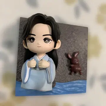 산하령 겨울 시리즈 주자서 온객행 캐릭터 Q 버전 피규어