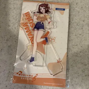 뱅드림 로손 중국 한정판 포피파 토야마 카스미 아크릴 스탠드