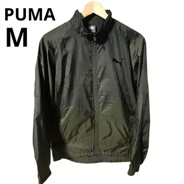 PUMA 속기모 윈드브레이커 우븐 나일론 자켓 M