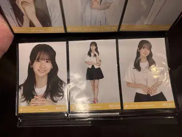 노기자카46 브로마이드 스가와라 사츠키 사복 썸머 자켓 3종 컴프