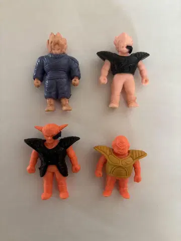 드래곤볼 지우개 피규어 크로스 업 4개 묶음 판매