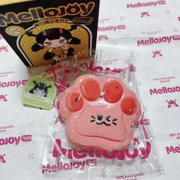 mellojoy 메로조이 스퀴즈 힐링 고양이 손톱 수박 손톱