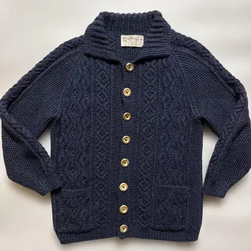 INVERALLAN 인버아란 3A 니트 브라운 택 스코틀랜드제