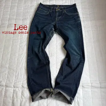 리 Lee 빈티지 색빠짐 데님 팬츠