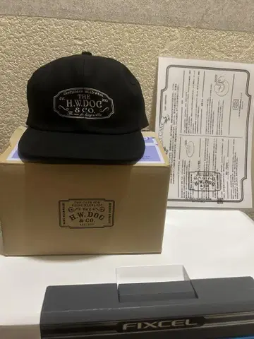 THE H.W. DOG&CO. 트래커 캡 사이즈 38