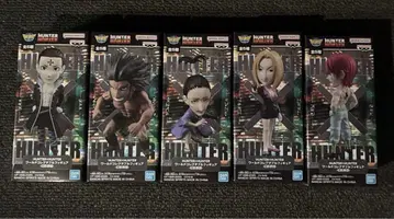 HUNTER x HUNTER 월드 컬렉터블 피규어 환영여단 5종 세트