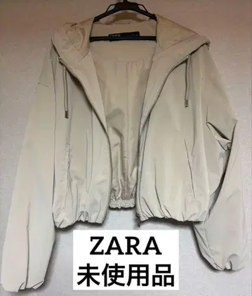 ZARA 러버 피니쉬 후디드 자켓 L 사이즈