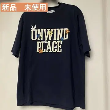UNWIND PLACE 네이비 셔츠