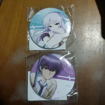 Angel Beats! 온라인 복권 제비뽑기당 캔 배지 천사 노다