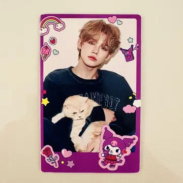 TXT SANCTUARY 트레이딩 카드 ( 영준 x 쿠로미 )