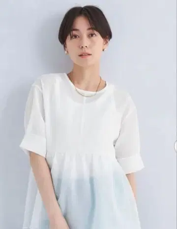[ 미사용 새상품 ] 그린 라벨 드라이 축구 페플럼 풀오버 티셔츠