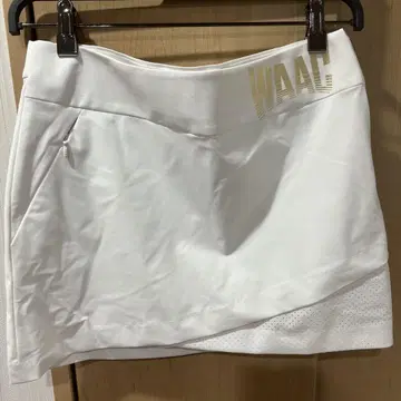 [ 새상품 ] WAAC 여성용 골프 스커트 화이트