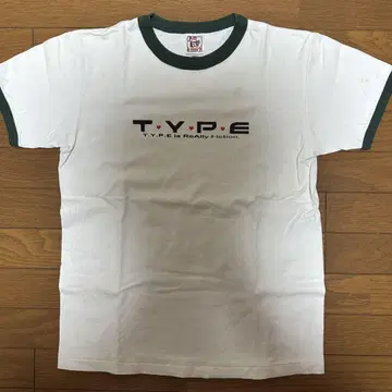 T.Y.P.E. 코튼 셔츠 화이트/그린