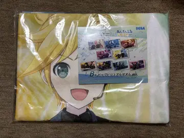 프로세카 앙스타 콜라보 제일복권 빅 비주얼 타월 렌 KAITO