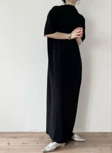 미사용 새상품 wee9s 데일리 데일리 슈퍼 스트레치 플리츠 원피스