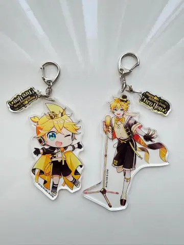 카가미네 렌 아크릴 키링 2개 세트 빌리지 뱅가드