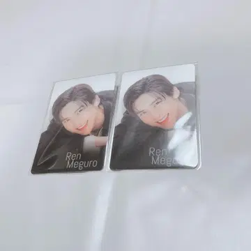 SnowMan 메구로 렌 힐끗 카드
