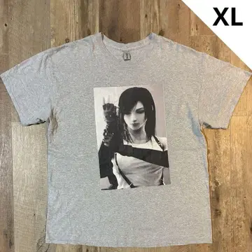 해외 구제 의류 GILDAN FF7 티파 락하트 프린트T셔츠 남성용