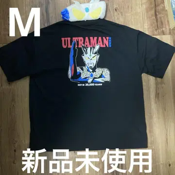 미사용 새상품 울트라맨 제로 M 사이즈 티셔츠 헤어밴드
