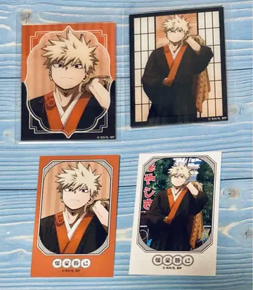 바쿠고 카츠키 히로아카 트레이딩 비주얼 카드 나의 히어로 아카데미아