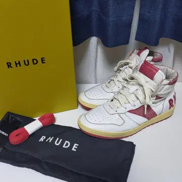 RHUDE 루드 RHECESS HI 하이컷 스니커즈 27cm