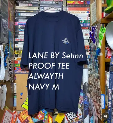 LANE BY Setinn PROOF TEE ALWAYTH NAVY M