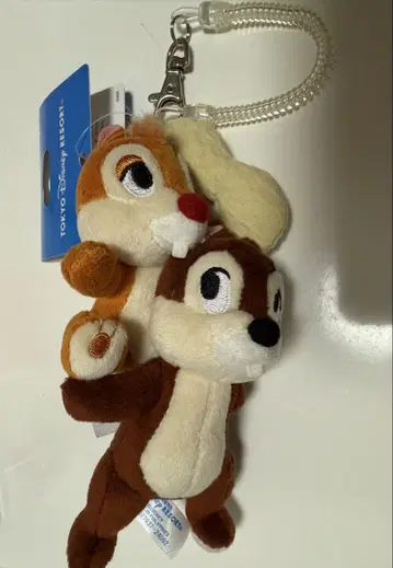 칩과 데일 봉제 인형 키링