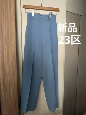 23구 스카이블루 슬랙스 팬츠 새상품