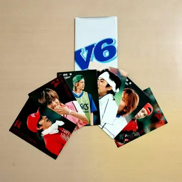 V6 트레이딩 카드 DVD 혜택 토니센 카미센